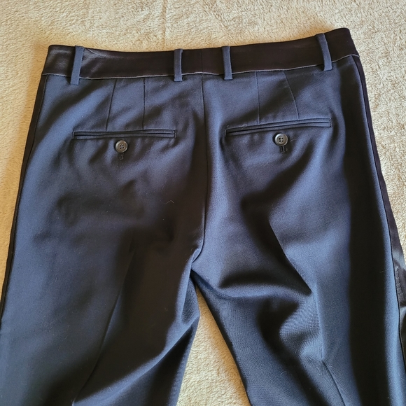 Vince navy blue tuxedo style cropped pants size 4 - Picture 5 of 14
